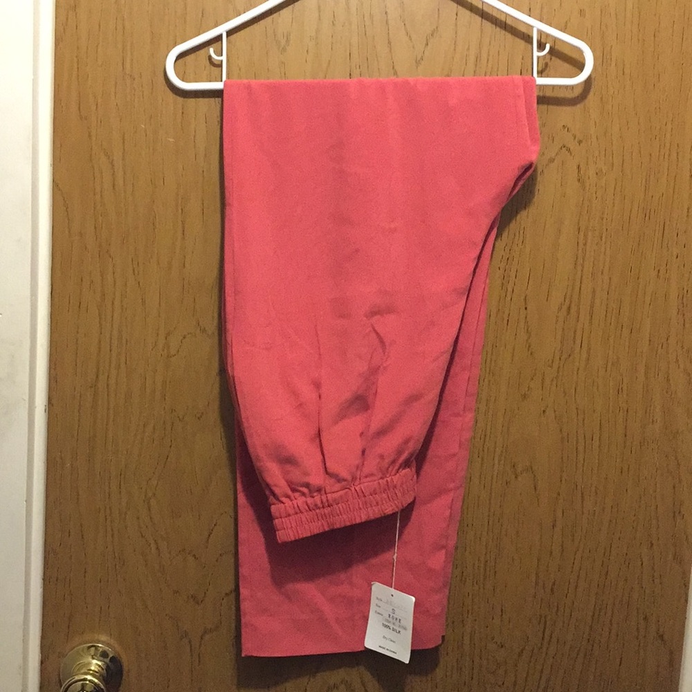 Horchow 100% silk pants // Size S